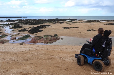 Beach wheelchair